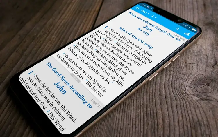 Mungong Bible app